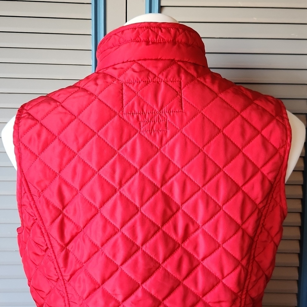 Van Heusen Red Quilted Vest - Picture 10 of 14